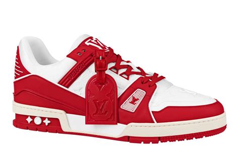 lv zapatillas|louis vuitton zapatos suela roja.